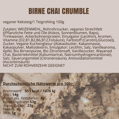 BIRNE CHAI CRUMBLE