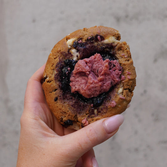 BLUEBERRY ROSE CRUMBLE